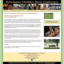 Bennington Chamber Music Conference