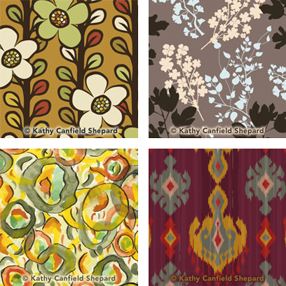 New Textile & Surface Pattern Designs